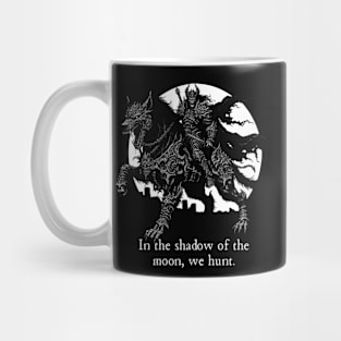 Evil Warrior On A Dire Wolf Mug